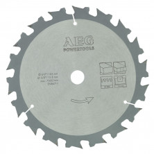 Диск пильный по дереву AEG 4932430366 165x15,8x1,5 мм