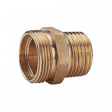 Ниппель латунь переходной Ду 20х15 (3/4"х1/2") под евроконус НР R180R Giacomini R180RY017