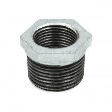 Футорка чугун оц Ду 50х32 (2"х1 1/4") НР/ВР Fittex PLUS