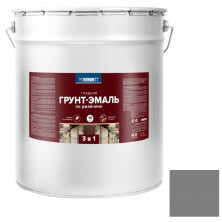 Грунт-эмаль Proremontt 3 в 1 матовая серая 15 кг