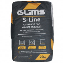 Наливной пол Glims S-line 20 кг