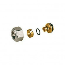 Переходник МП латунь R179E Дн 20х2,0х3/4" с евроконусом Giacomini R179EX027