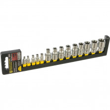 Набор головок торцевых Berger BG2165 Torx 1/2-1/4 дюйма 14 предметов