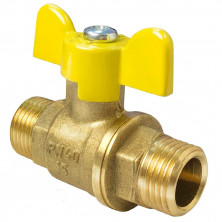 Кран шаровой для газа Valfex VF.279.LB3.012 1/2 дюйма с наружной резьбой