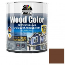 Антисептик кроющий Dufa Wood Color темный шоколад 0,9 л