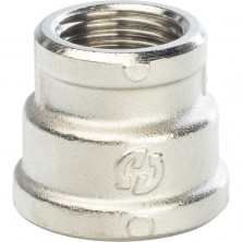 Муфта переходная Stout SFT-0006-003412 3/4х1/2 дюйма никелированная с внутренней резьбой