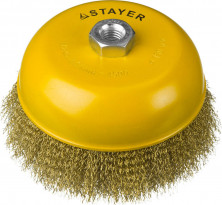 Щетка чашечная для УШМ Stayer Professional 35125-150 150 мм М14