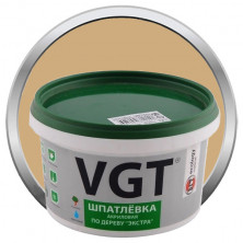 Шпатлевка акриловая по дереву VGT Экстра Бук 1 кг