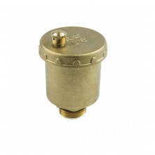 Воздухоотводчик автоматический латунь 5003 Ду 15 Ру10 G1/2" НР Aquasfera 5003-01