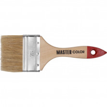 Кисть флейцевая Master Color 30-0015 75 мм натуральная щетина лакированная ручка