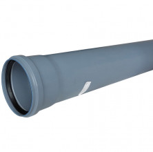 Труба канализационная ПП Политэк Easy Pipe 1122100 с раструбом 110х2,2х1000 мм