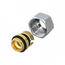 Переходник МП/PE-X латунь обжим R179AM Дн 20х2,5х16 Ру10 Giacomini R179MX021