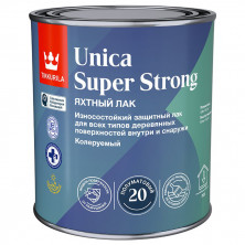 Лак универсальный Tikkurila Unica Super Strong 700014011 база EP полуматовая 0,9 л