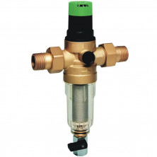 Фильтр сетчатый T-образный Honeywell-Braukmann DBFK0612AAM с регулятором давления Ду 15 Ру 25 1/2 дюйма