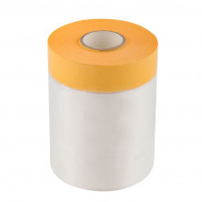 Пленка защитная Master Color Clever Cover 30-7114 7 мкм 0,55х33 м с золотистой малярной лентой  
