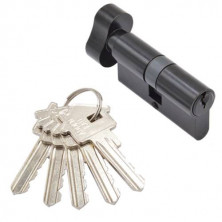 Ключевой цилиндр Adden Bau CYL 5-60 KNOB Black