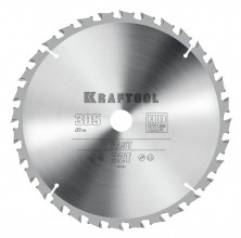 Диск пильный по дереву Kraftool Fast 36950-305-30 32Т 305х30 мм