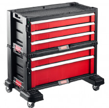 Тележка Keter Drawer 237007 22 дюйма с пятью выдвижными полками