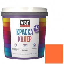 Колер-краска VGT ВД-АК-1180 оранжево-розовая 1 кг