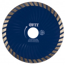 Диск отрезной алмазный Fit Турбо-волна 37483 125х2,2х7х22,2 мм