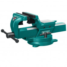 Тиски кованые стальные Kraftool Forge-130/150 32700-150 с регулировкой компенсации люфта