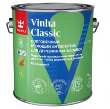 Антисептик кроющий Tikkurila Vinha Classic База VC полуматовый 2,7 л