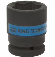 Головка торцевая ударная King Tony 653532M шестигранная 3/4 дюйма 32 мм