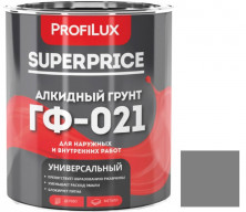Грунтовка Profilux Superprice ГФ-021 серая 1,9 кг