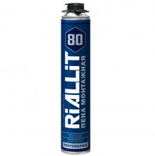 Пена монтажная зимняя профессиональная Profflex Riallit 80 1666 850 мл  