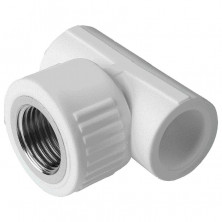 Тройник комбинированный Aqualink 03922 PP-R 32 мм с внутренней резьбой 1/2 дюйма