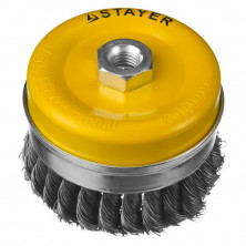 Щетка чашечная для УШМ Stayer Professional 35137-100 усиленная 100 мм М14