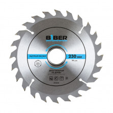 Диск пильный Biber 230х32-30-20-16 z24 быстрый рез