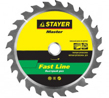 Диск пильный по дереву Stayer Fast Line 3680-230-30-24 230x30мм 24Т