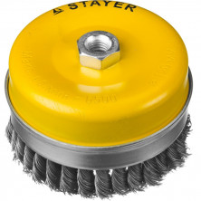 Щетка чашечная для УШМ Stayer Professional 35137-120 усиленная 120 мм М14