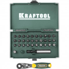 Набор бит Kraftool X-Drive 26065-H33 кованые торсионные 33 штуки