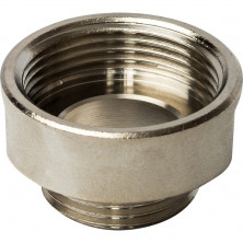 Переходник Stout SFT-0008-001141 1 1/4х1 дюйм никелированный с внутренней и наружной резьбой