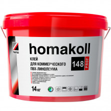 Клей Homakoll 148 Prof  для коммерческого ПВХ-линолеума 28 кг