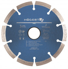 Диск алмазный отрезной Hoegert Technik HT6D741 115х22,2 мм