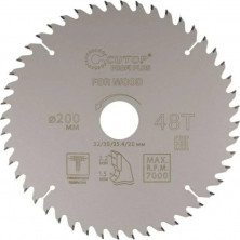 Диск пильный по дереву Cutop Profi Plus 75-20048Т 200х32/30/25,4/20 мм 48 зубьев