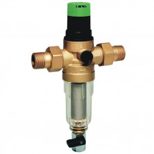 Фильтр сетчатый T-образный Honeywell FK06-1AA Ду 25 Ру16 40 градусов 1 дюйм с регулятором давления
