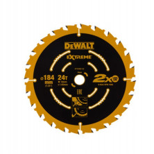 Диск пильный по дереву Dewalt Extreme DT10302 184х16 мм 24 зуба