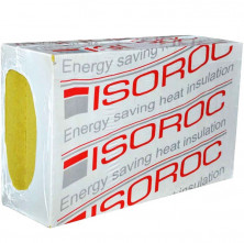 Базальтовая вата Isoroc Изовент-СЛ 1000x600x50 мм 8 плит  