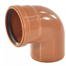 Отвод НПВХ Aquaviva AQVD102160 Дн160 87 градусов
