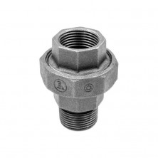 Соединитель прямой американка чугун Ду 15 (1/2") ВР/НР конусный Fittex PLUS