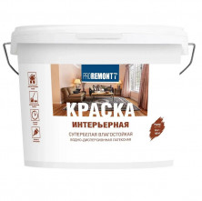 Краска интерьерная Proremontt Л-С  влагостойкая супербелая 14 кг