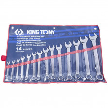 Набор комбинированных ключей King Tony 1214SR 14 предметов