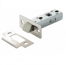 Защелка межкомнатная Bussare L6-45 Plast white Белая