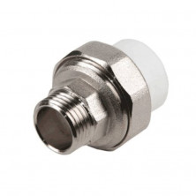 Муфта PP-R комбинированная разъемная белая НР Дн 20х1/2" VALFEX 10156015