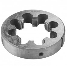 Плашка ручная круглая Зубр 4-28032-3/4 G 3/4 дюйма