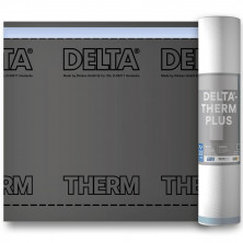 Мембрана диффузионная Delta Therm Plus термостойкая для металлических кровель 1,5х50 м 75 м2  